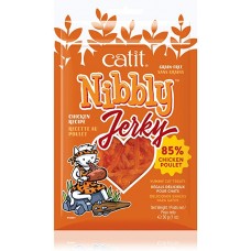Catit Nibbly Treats Grain Free Jerky Chicken 30g (3 Packs)